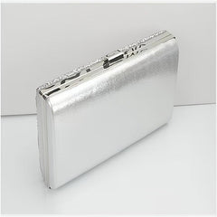 Rhinestone Chain Clutch Evening Bag for Party
