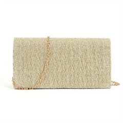 Glitter Evening Clutch Bag for Wedding Party Prom