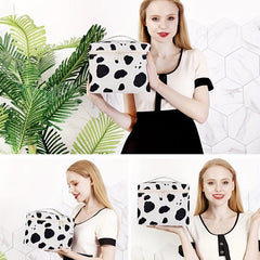 Cartoon Graphic Makeup Bag Portable Large Capacity Cosmetic Bag