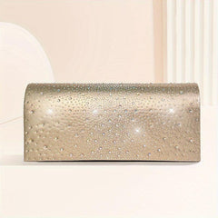 Glitter Chain Clutch Elegant Evening Bag
