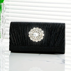 Glitter Rhinestone Evening Bag Dinner Clutch Purse Formal Banquet Handbag
