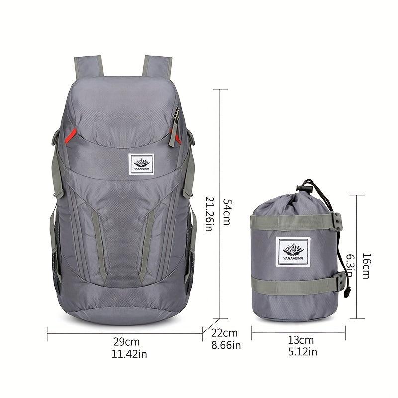Outdoor Travel Bag Folding Backpack Anti-splash Water Rucksack