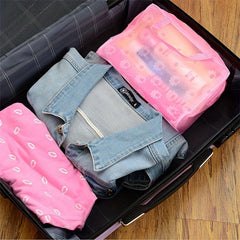 Floral Transparent Waterproof Cosmetic Bag