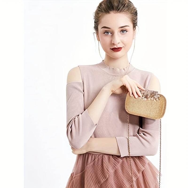 Rhinestone Clutch Wallet Evening Bag for Women