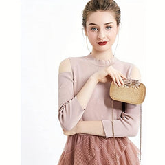 Rhinestone Clutch Wallet Evening Bag for Women