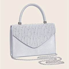 Glitter Rhinestone Evening Handbag Dinner Clutch Purse Formal Banquet Handbag