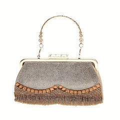 Sparkling Tassel Evening Bag for Wedding Party