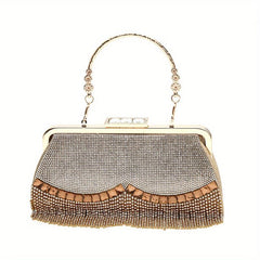Sparkling Tassel Evening Bag for Wedding Party