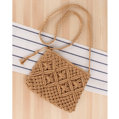 Tassel Clutch Straw Woven Retro Hand Woven Bag Women's Bag