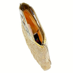 Elegant Aluminum Evening Bag for Wedding Bridal Purse