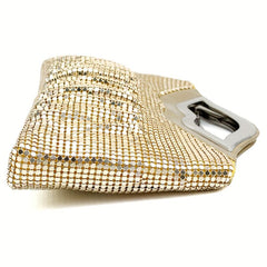 Elegant Aluminum Evening Bag for Wedding Bridal Purse