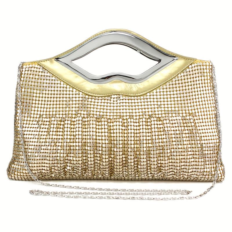 Elegant Aluminum Evening Bag for Wedding Bridal Purse
