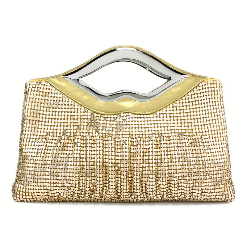 Elegant Aluminum Evening Bag for Wedding Bridal Purse