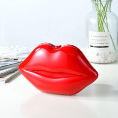 Acrylic Lips Evening Bag Chain Shoulder Party Bag