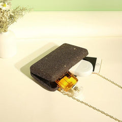 Glitter Rhinestone Clutch Wallet Evening Bag For Party