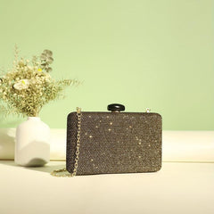 Glitter Rhinestone Clutch Wallet Evening Bag For Party
