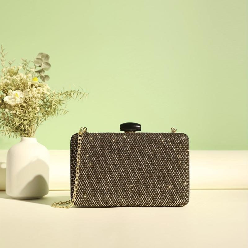 Glitter Rhinestone Clutch Wallet Evening Bag For Party