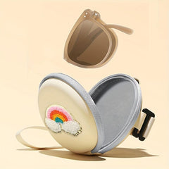 Mini Coin Purse with Wristband & Chenille Patches