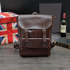 Men's Casual Backpack Retro School Bag Travel Bag