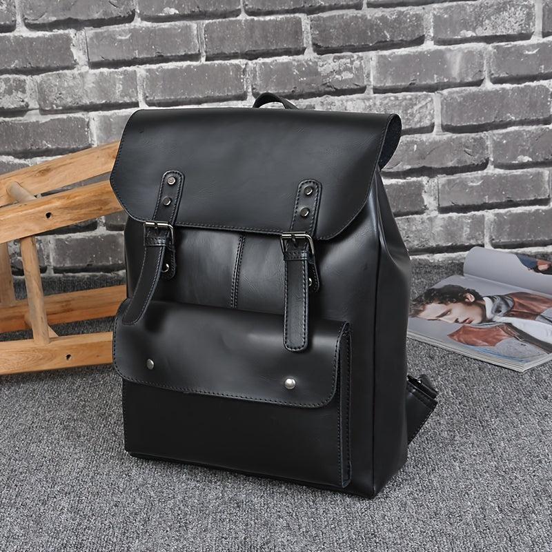 Men's Casual Backpack Retro School Bag Travel Bag