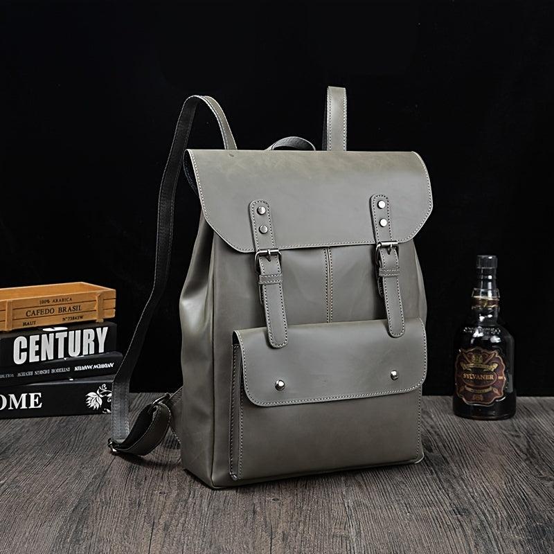 Men's Casual Backpack Retro School Bag Travel Bag