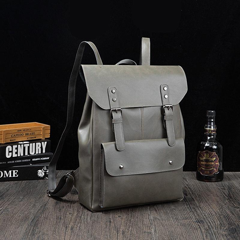 Men's Casual Backpack Retro School Bag Travel Bag