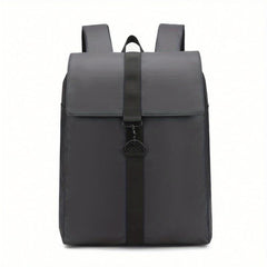 Men's Nylon Commuter Backpack Large Capacity Notebook Bag