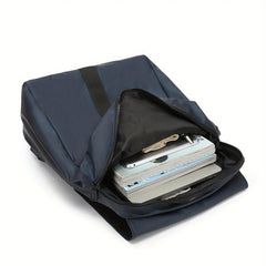 Men's Nylon Commuter Backpack Large Capacity Notebook Bag