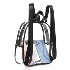 PVC Transparent Backpack Beach Bag Jelly Bag Casual Backpack