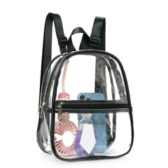 PVC Transparent Backpack Beach Bag Jelly Bag Casual Backpack