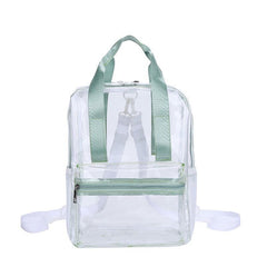 Transparent PVC Backpack Tote Bag Waterproof Beach School Summer Bag