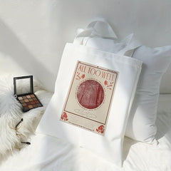 All Too Well Book Print Canvas Tote Bag