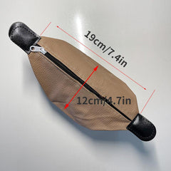 Pu Leather Cosmetic Bag Portable Makeup Clutch Pouch Purse