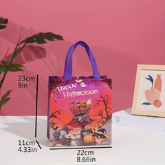 5pcs Halloween Gift Bags Cartoon Party Snack Treat Bags