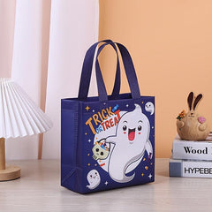 Cartoon Halloween Pattern Storage Handbag Non Woven Bag