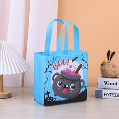 Cartoon Halloween Pattern Storage Handbag Non Woven Bag