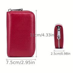 Minimalist Solid Coin Purse Clutch Wallet