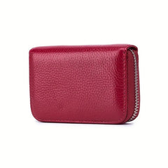 Minimalist Solid Coin Purse Clutch Wallet
