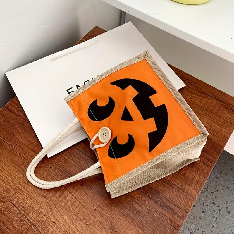 Halloween Christmas Print Handbag Work Bag Lunch Bag Shopping Bag