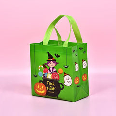 Cartoon Halloween Pattern Storage Handbag Party Storage Bag