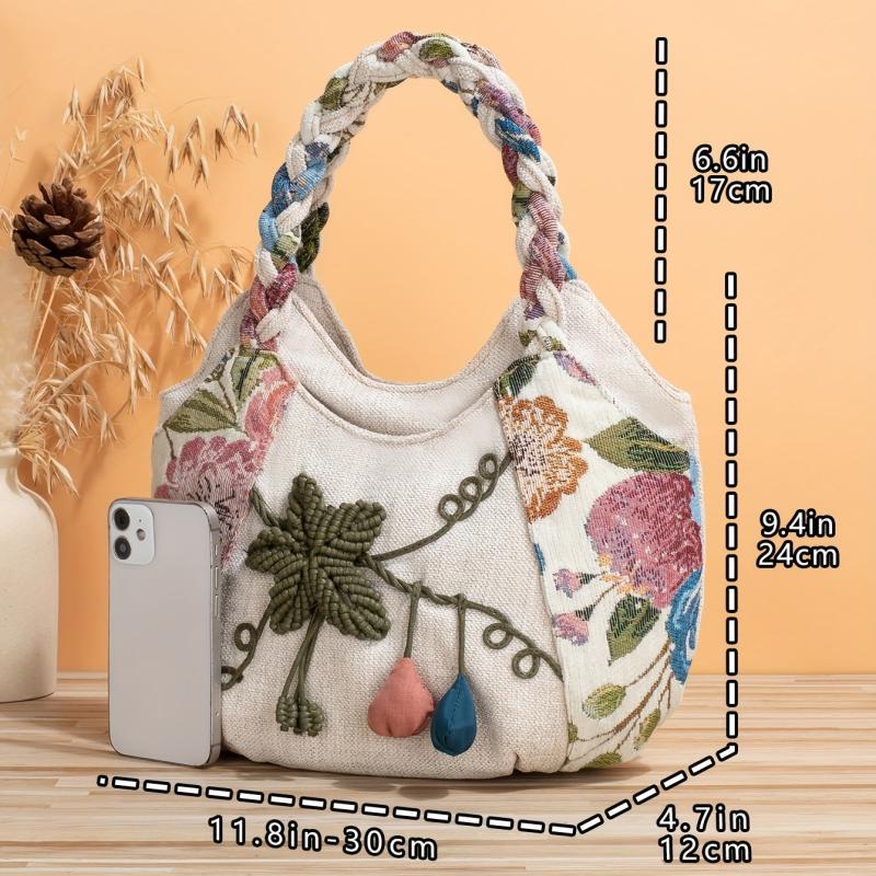 Boho Floral Handbags