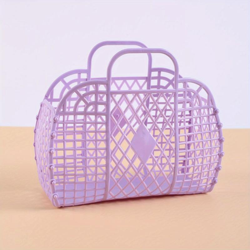 DIY Cosmetic Handbag PVC Makeup Storage Organizer Lightweight Portable