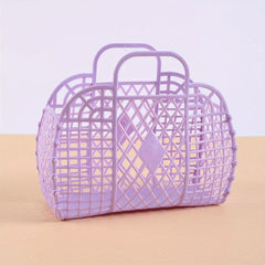 DIY Cosmetic Handbag PVC Makeup Storage Organizer Lightweight Portable