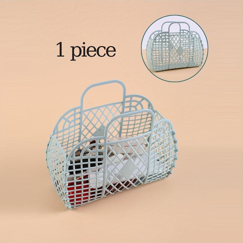 DIY Cosmetic Handbag PVC Makeup Storage Organizer Lightweight Portable