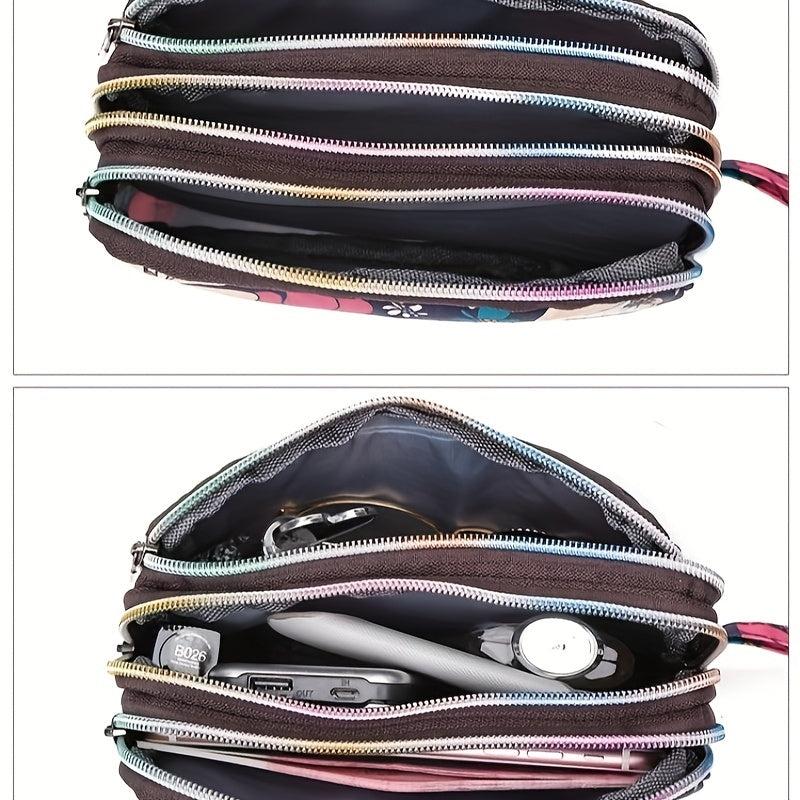 Cartoon Pattern Coin Purse Zipper Credit Card Holder Cluth Wristlet Wallet