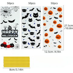 Halloween Pattern Candy Storage Pouch Lightweight Organizer