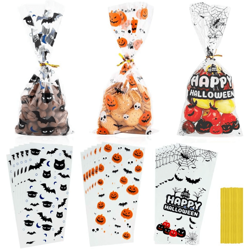 Halloween Pattern Candy Storage Pouch Lightweight Organizer