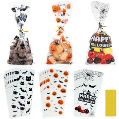 Halloween Pattern Candy Storage Pouch Lightweight Organizer