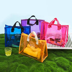 Large Capacity PVC Swimming Bag Beach Bag Outdoor Portable Storage