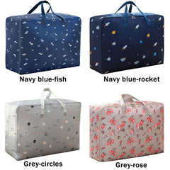 Foldable Quilt Storage Bag Household Organizer Zipper Bag
